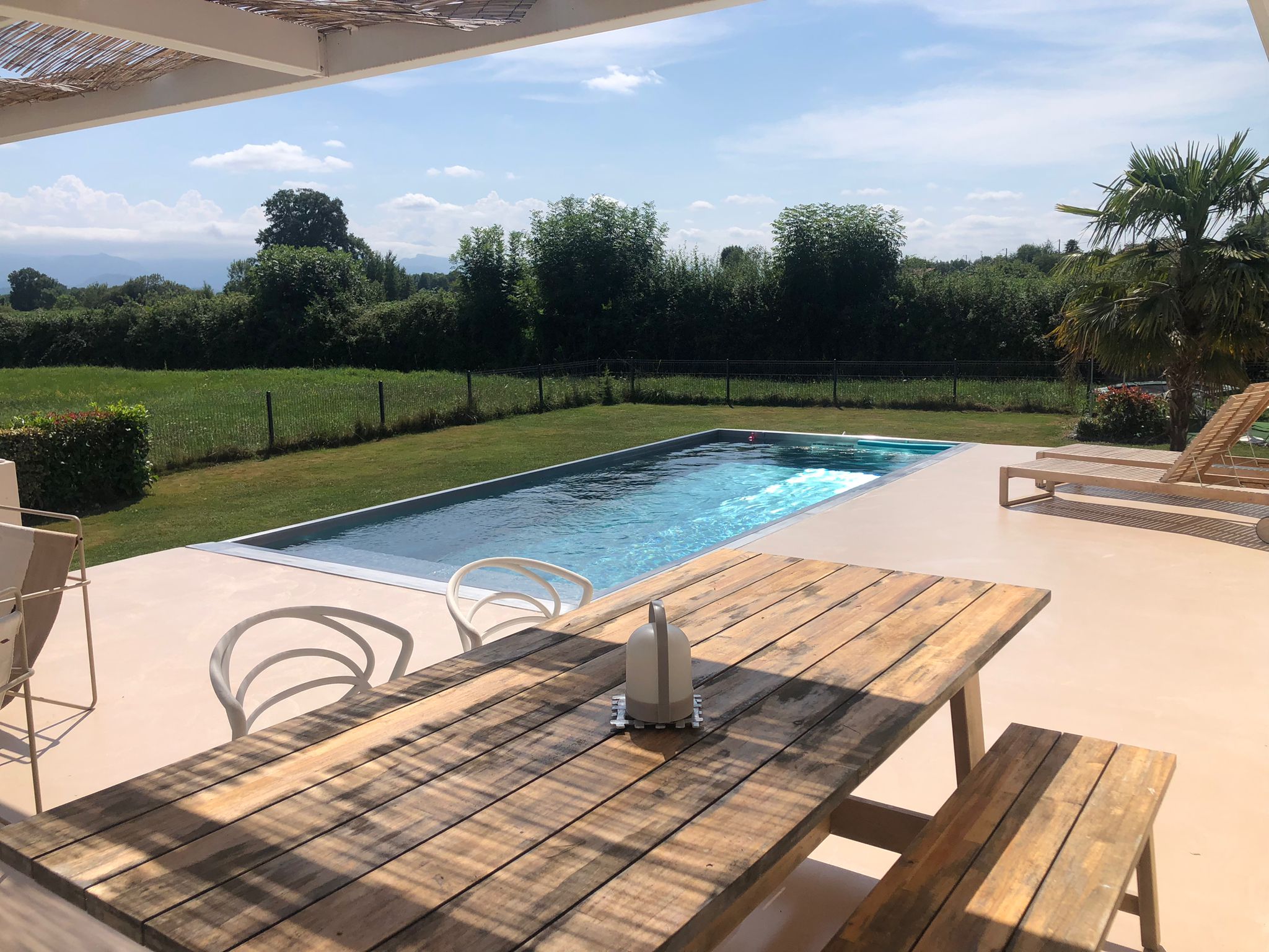 piscine inox photos maison