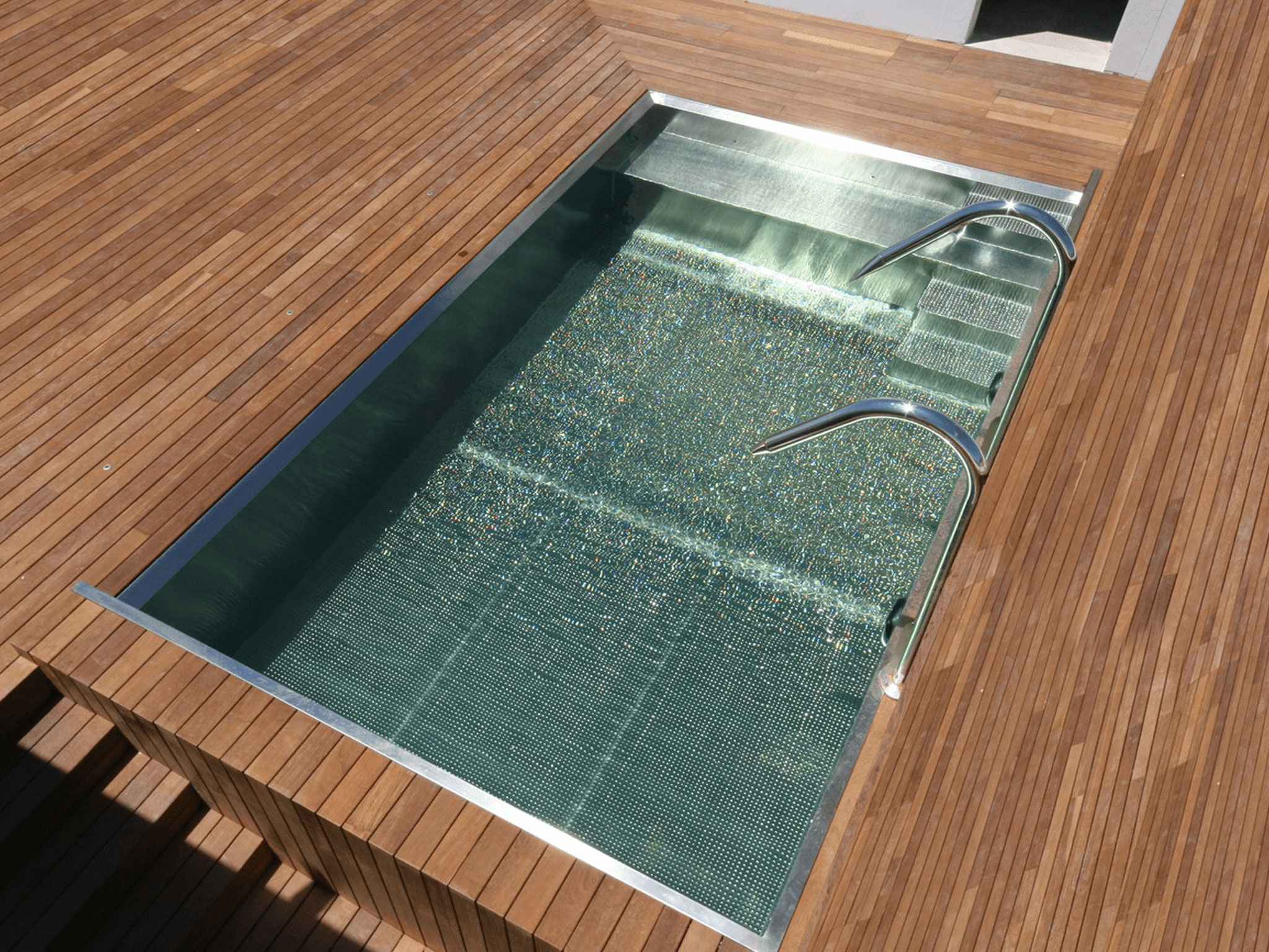 h2o piscine sur mesure en inox